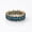 Rose Plated, variant on Baguette Cut London Blue Topaz Eternity Ring, Stacking Ring, Anniversary Gift For Her, Matching Band Ring, Proposal Ring, Handmade Jewelry