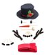 thumbnail image 1 of WORGEOUS 1 set de gran tamaño Snowman Pros Pros de navidad Decoraciones de bricolaje, 1 of 8