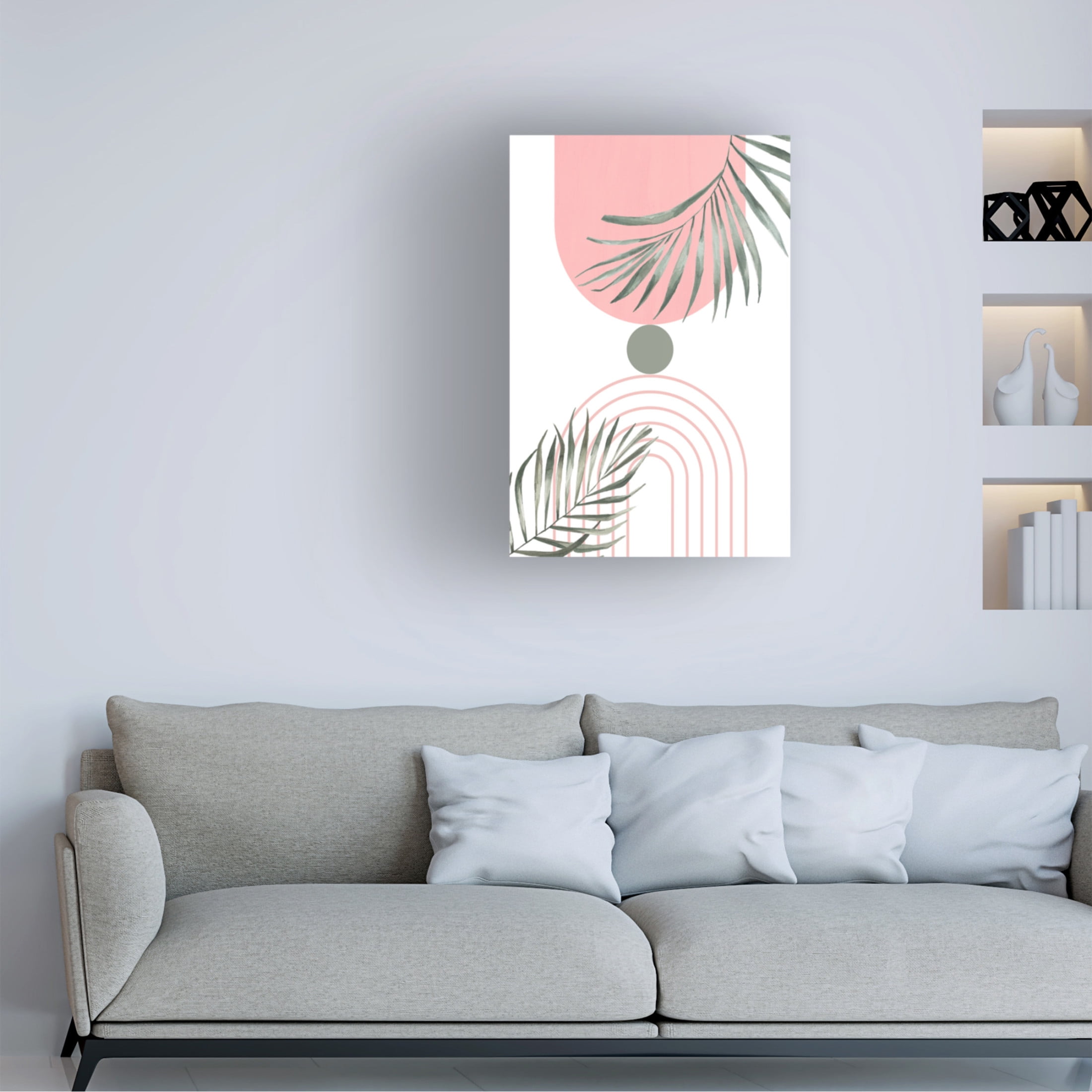 Trademark Fine Art Sally Ann Moss Simplicity-2 Canvas Wall Art