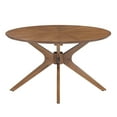thumbnail image 3 of Modway Storage Round Solid Rubberwood Crossroads Coffee Table, 3 of 9