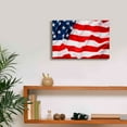thumbnail image 6 of Epic Graffiti 'Flag of the United States of America' by Epic Portfolio, Giclee Canvas Wall Art, 18"x12", 6 of 8