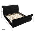 thumbnail image 5 of Roundhill Furniture Evora Platform Bed, 5 of 11