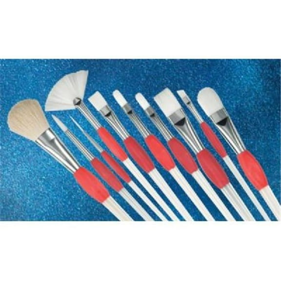 Princeton Brush 6550W-050 Good White Synthetic Hair Watercolor and Acrylic Brush Wash 050