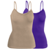 thumbnail image 1 of Set De Dos Blusas Mujer Tirantes Unitalla Casual Blusa Crop Top Dama, 1 of 5