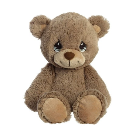 Aurora - Small Brown Precious Moments - 7.5" Barley Bear - Adorable Stuffed Animal