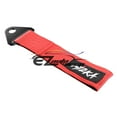 thumbnail image 2 of Universal Red High Strength Racing Tow Strap For Front Rear Bumper Hook Car Rope Ribbon, 2 of 5