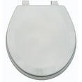 thumbnail image 5 of Trimmer Premium Wood Toilet Round Wood Seat, 5 of 5