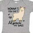 thumbnail image 4 of Inktastic Nonna's You Say Alpaca My Bags Boys or Girls Baby Bodysuit, 4 of 5