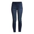 thumbnail image 6 of No Boundaries Juniors' Mid Rise Pull-On Jeggings with Rib Waistband, 6 of 7