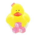 24 Mini Baby Girl Rubber Duck Duckys Pink Shower Favors
