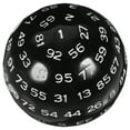 thumbnail image 1 of 100 Sided Polyhedral Dice for Gaming and Decoration White Acrylic Durable MultiFunctional, 1 of 9