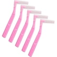 thumbnail image 5 of 5pcs L Shaped Interdental Brushes, Effective Cleaning Plaque Removal Braces Brush for Tooth Care Detail Cleaning(Pink), 5 of 5