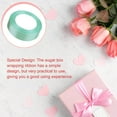 thumbnail image 4 of Walson Gift Wrap Ribbon Wedding Clothes Making Supply Multi-color DIY Craft Accessories Festival Fabric Polyester Ribbons Box Ornaments Light Green 141, 4 of 9