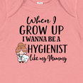 thumbnail image 4 of Inktastic Future Dental Hygienist Like Mommy Girls Baby Bodysuit, 4 of 5