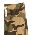 thumbnail image 2 of Wonder Nation Boys Woven Cargo Jogger Pants, Sizes 4-18 & Husky, 2 of 3