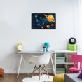 thumbnail image 3 of Stupell Industries Eclectic Two Suns Galaxy Scene Black Framed Giclee Art, 18 x 12, by Creative Studio, 3 of 8