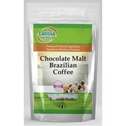 Larissa Veronica Chocolate Malt Brazilian Coffee, (Chocolate Malt, Whole Coffee Beans, 8 oz, 1-Pack, Zin: 549495)