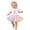 A-White1280, variant on JAJAHO Infant Baby Girl Clothes Easter Toddler Girls 3 Piece Set Letter Embroidery Short Sleeve Bodysuit Tutu Skirts With Headband 0-24 Months Holiday Celebration Trendy Outfit