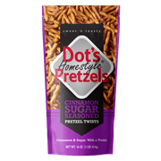 Dot's Homestyle Pretzels Cinnamon Sugar Seasoned Pretzel Twists, 16 oz