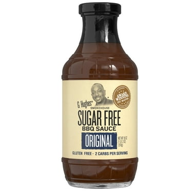 G Hughes Sugar Free Original BBQ Sauce, 18 oz