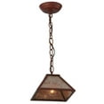 thumbnail image 7 of 8'Sq Simple Mission Pendant, Rust/Silver Mica - 144760, 7 of 7