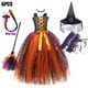 thumbnail image 3 of Disfraz de maléfica para Halloween, vestido de tutú para niña, disfraz de bruja para fiesta de carnaval, disfraz de vampiro, trajes para niña de 2 a 10 años, 3 of 5