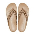thumbnail image 6 of Crocs Women's Kadee II Leopard Printed Flip Flop Sandals, 6 of 7