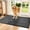 Dark Grey, variant on Chenille Absorbent Front Door Mat 72" x 24", Dog Door Mat for Muddy Paws, Trap Dirt Doormat, Mud Mat for Dogs, Washable Non Slip Outdoor Indoor Doormats for Entryway, Light Grey
