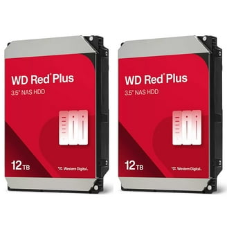 Western Digital 12TB WD Red Pro NAS HDD Disk Storage, 256MB Cache