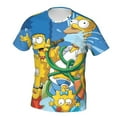 thumbnail image 2 of Simpsons Men'S Short-Sleeve T-Shirt Summer Casual Tee Top Breathable Crewneck T-Shirt X-Large, 2 of 7
