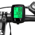 thumbnail image 5 of Wired Bike Computer LED Digital Bicycle Speedometer Odometer Touchscreen Cycling Computer Waterproof with Backlight for Mountain Road Bike, 5 of 5