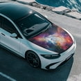 thumbnail image 4 of Uorisanigo Car Hood Cover All-Season Protection Fabric Galaxy Horse Hood Cover Fashion Car Bonnet Banner Automotive Accessories Suitable for Cars Vehicles Decorate, 4 of 7