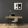 thumbnail image 3 of DiPaolo, Dan 14x12 White Modern Wood Framed Museum Art Print Titled - Out To Work, 3 of 4