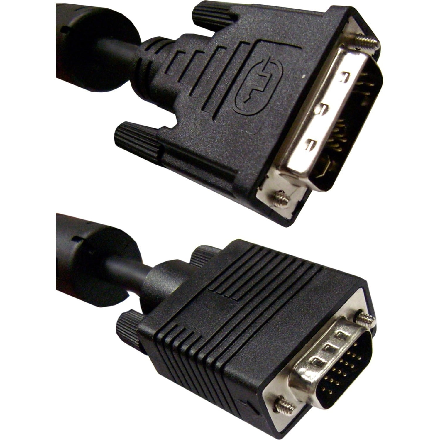 DVIA to VGA Cable (Analog), Black, DVIA Male to HD15 Male, 3 meter