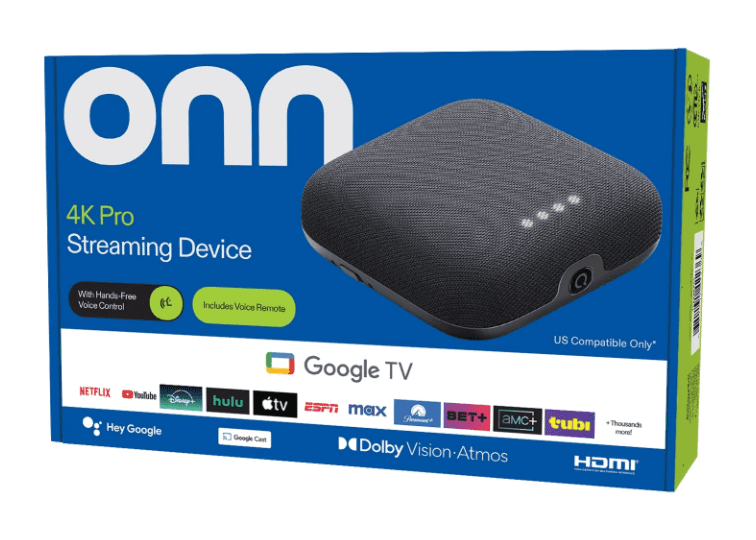 onn 4K Pro Streaming Device, Google TV Ultra-fast UK Ubuy