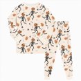thumbnail image 4 of Gerichy Boys Girls Pajamas Sets Cute Ghost Pumpkin Pajamas Long Sleeve Top and Pants Soft Sleepwear Kid Halloween Holiday Pajama Sets 2T-9T, 4 of 7