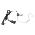 thumbnail image 2 of Surveillance Headset, M Head Comfortable Acoustic Tube Headset High Bending Strength Anti Interference Flexible Professional  For CP200 BPR40, 2 of 8