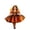 Orange, variant on Weebloom Halloween Toddler Girls Dress Tutu Pumpkin Dress Up Stage Performance Short Sleeve Role Play Party Outfit Clothes Dresses For Girls Orange 4 Years