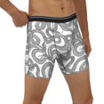 thumbnail image 5 of Sigee Snake for Men's Boxer Briefs,Moisture Wicking and Breathable Medium, 5 of 9