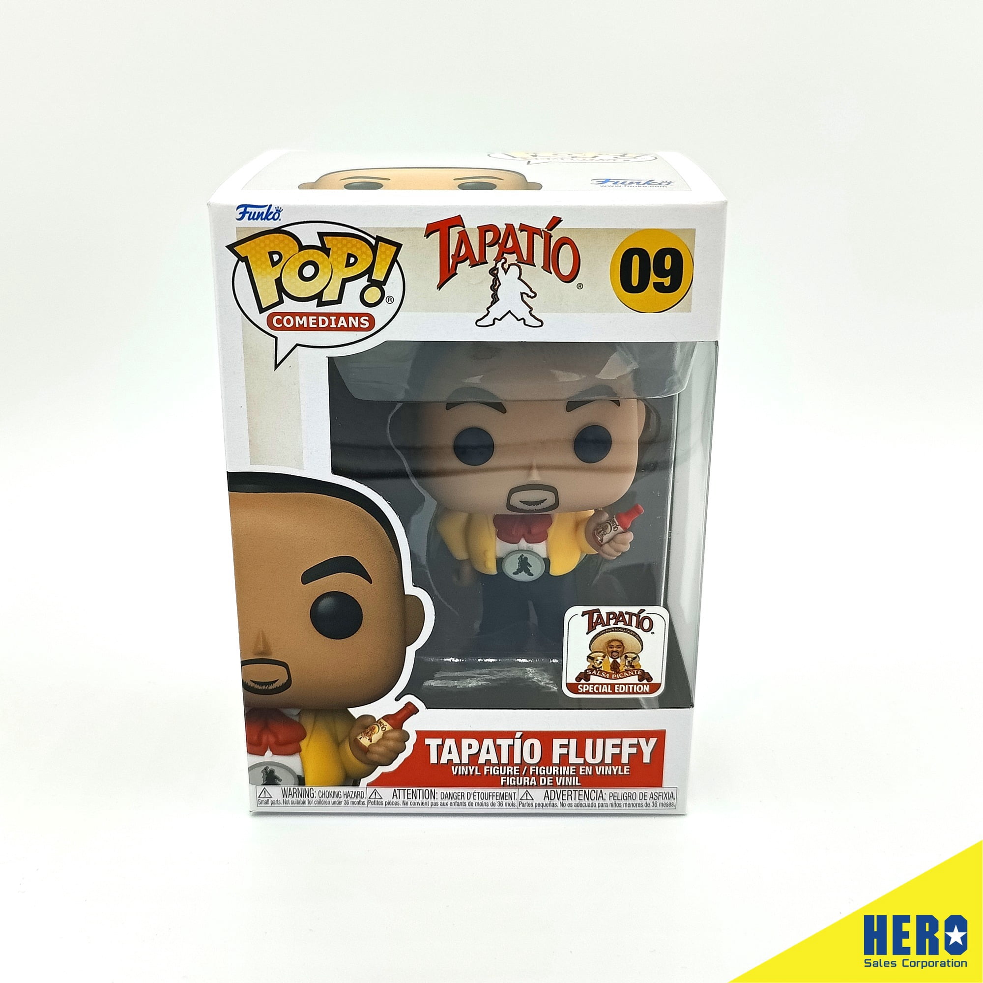 FUNKO POP! COMEDIANS TAPATIO FLUFFY #09 GABRIEL IGLESIAS SPECIAL EDITION