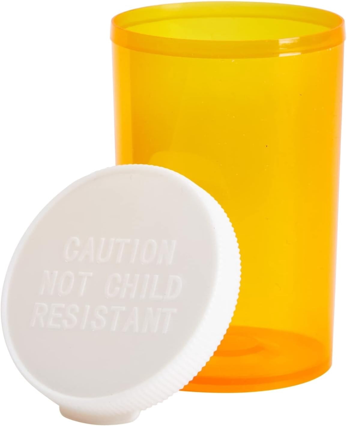 Pharmacy Prescription Vials, Amber Medicine Bottle, 30 Dram Snap Caps, Caps Included, Pack of 280 (Medicine & Pill Container, Pharmacy Bottle, Pharmacy Container, Plastic Container) by Sponix BioRx