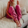 thumbnail image 4 of Pyjama d'Automne pour Femmes Couleur Unie Confortable pour la Maison, 4 of 5