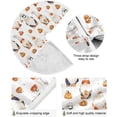 thumbnail image 5 of FMSHPON Halloween Pumpkins Ghost Gnomes Christmas Xmas Xmas Christmas Tree Skirt Stand Mat for Holiday Party Decoration Indoor Outdoor 48 inches, 5 of 6