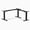 Matte Black, variant on Desky Zero Fixed L-Shape Desk Frame - Space Gray