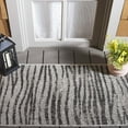 thumbnail image 2 of SAFAVIEH Courtyard Thomasina Animal Indoor/Outdoor Area Rug, Grey/Black, 2' x 3'7", 2 of 9