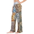 thumbnail image 2 of X-Small Women's Comfy Casual Pajama Pants Stretch Fabric Suitable for Yoga Pants Hippie Pants，The Best Holiday Gifts for Women Particularly Prominent Geometric Shapes, 2 of 7