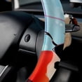 thumbnail image 5 of Seven Starred Ladybird 14.5 Inch Printing PVC Leather Steering Wheel Covers Auto Accessories, Car Wheel Cover, 5 of 6