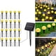 thumbnail image 1 of Lámpara solar de jardín con 20 luces LED, luz cálida RGB que cambia de color para decoración de patios, pasarelas y jardines., 1 of 8
