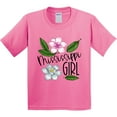thumbnail image 3 of Inktastic Mississippi Girl Magnolia Flowers and Leaves Youth T-Shirt, 3 of 5