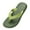 Green, variant on AUDeals Men's Arch Support Flip Flops Orthopedic Thong Sandals Non Slip Soft Sole for Beach Pool and Outdoor